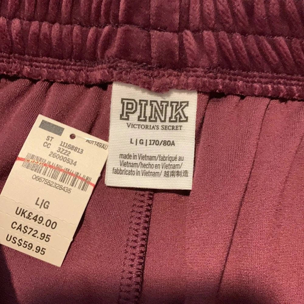 VS PINK Velour Pants - Picture 12 of 13
